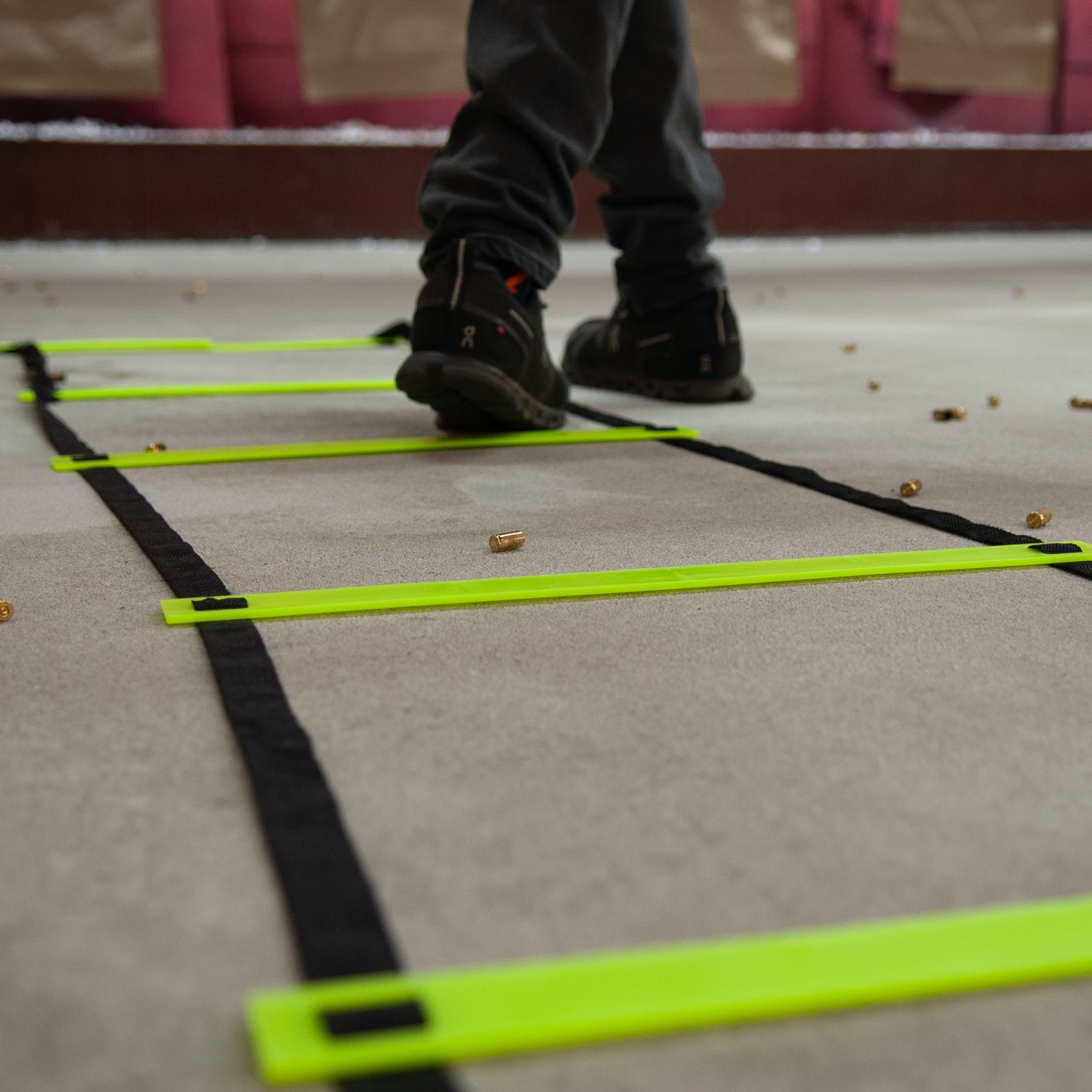 Körperkontrolle beim Sportschießen trainieren