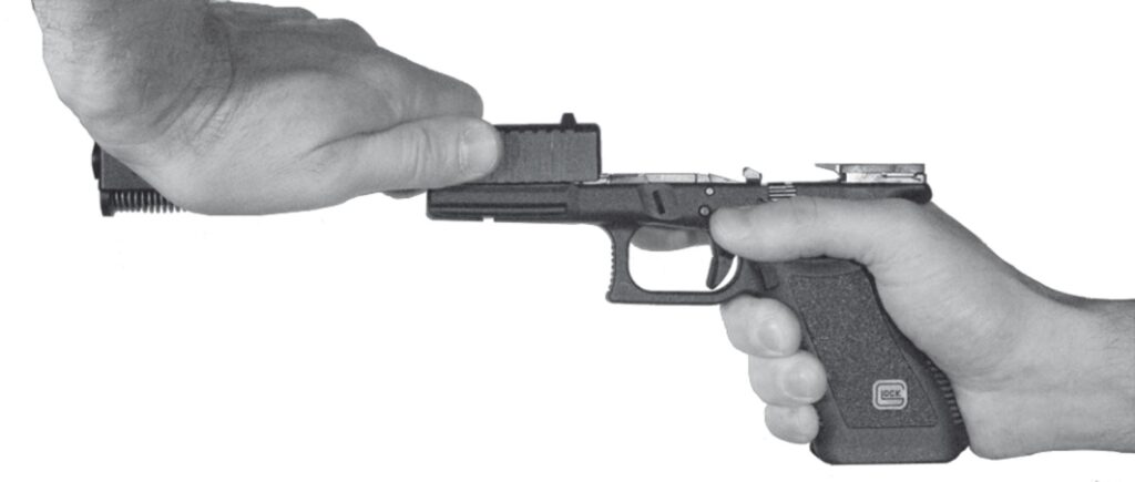 Glock Zerlegung Verschluss abnehmen