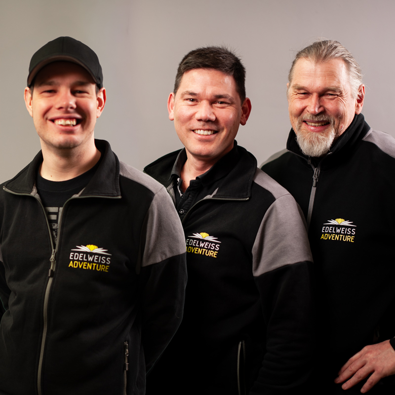 Die Schießtrainer der Edelweiss Adventure