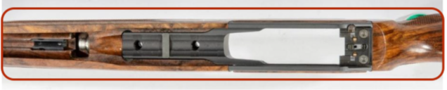 Abbildung 18 Blaser R8, Detailaufnahme des Schaftes komplett mit Verschlussführung Abbildung 5: AR-15, Übersichtsaufnahme der Waffe