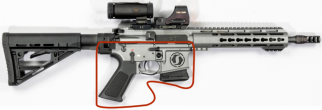 Abbildung 21 AR-15, Übersichtsaufnahme der Waffe Abbildung 5: AR-15, Übersichtsaufnahme der Waffe