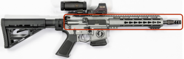 Abbildung 9 AR-15, Übersichtsaufnahme der Waffe Abbildung 5: AR-15, Übersichtsaufnahme der Waffe
